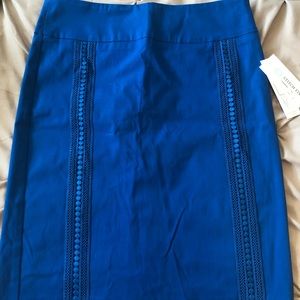 Brand new never worn cobalt skirt!